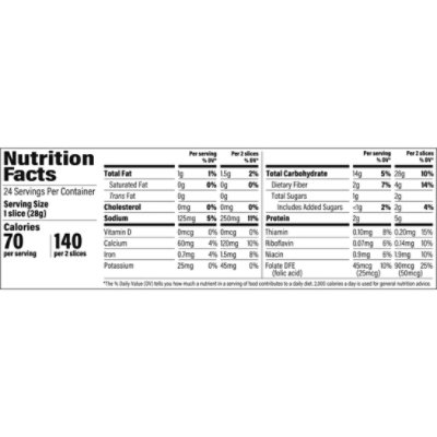 Natures Harvest Sandwich White Bread - 24 Oz - Image 3
