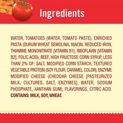 Chef Boyardee Beefaroni Pasta In Meat Sauce - 14.25 Oz - Image 5