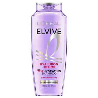L'Oreal Paris Elvive Hyaluron Plump Hydrating Shampoo Paraben Free For Dry Hair - 12.6 Fl. Oz. - Image 1