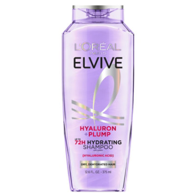 L'Oreal Paris Elvive Hyaluron Plump Hydrating Shampoo Paraben Free For Dry Hair - 12.6 Fl. Oz. - Image 1