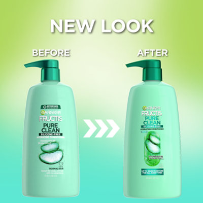 Garnier Fructis Pure Clean Hydrating Conditioner for All Hair Types - 33.8 Fl. Oz. - Image 2