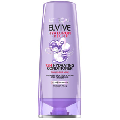 L'Oreal Paris Elvive Hyaluron Plump Hydrating Conditioner for Dry Hair - 12.6 Fl. Oz. - Image 1