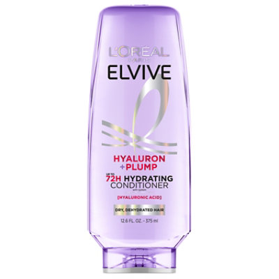 L'Oreal Paris Elvive Hyaluron Plump Hydrating Conditioner for Dry Hair - 12.6 Fl. Oz. - Image 1