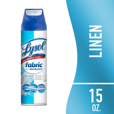 Lysol Fabric Sundrenched Linen Disinfectant Spray - 15 Oz - Image 1