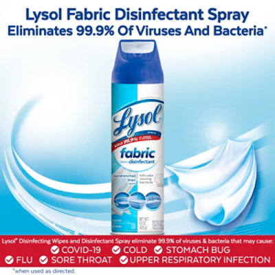 Lysol Fabric Sundrenched Linen Disinfectant Spray - 15 Oz - Image 4