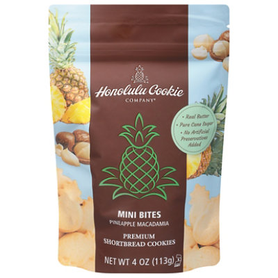 Honolulu Cookie Company Pineapple Macadamia Shortbread - 4 Oz - Image 3