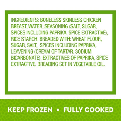 Just Bare Lightly Breaded Spicy Boneless Chicken Breast Strips - 24 oz - Image 4