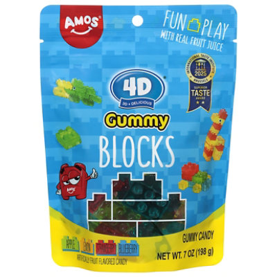 4d Gummy Blocks Sub Clipstrip - 7 Oz - Image 1