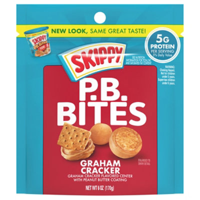 Skippy Peanut Butter Bites Graham Crackers Pouch - 6 Oz - Image 3