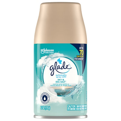 Glade Sky And Sea Salt Automatic Spray Refill - 6.2 Oz