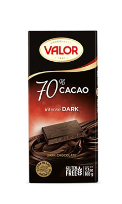 Valor 70% Dark Chocolate - 3.53 Oz - Image 1
