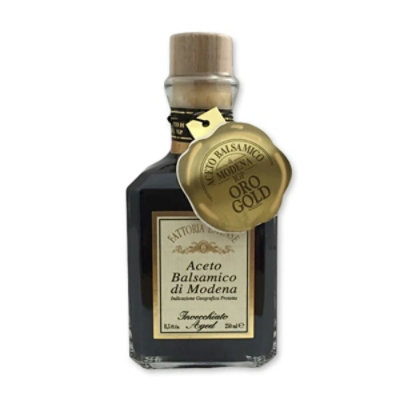 Fattoria Estense Balsamic Vinegar of Modena Gold Label DOP 12 Years Cubica - 8.5 Fl. Oz. - Image 1