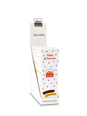 Maglio Candied Orange Peel Covered with Dark Chocolate - 2.65 Oz - Image 1