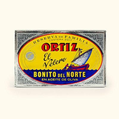 Ortiz Bonito del Norte White Tuna in Olive Oil Family Reserve - 3.95 oz - Image 1