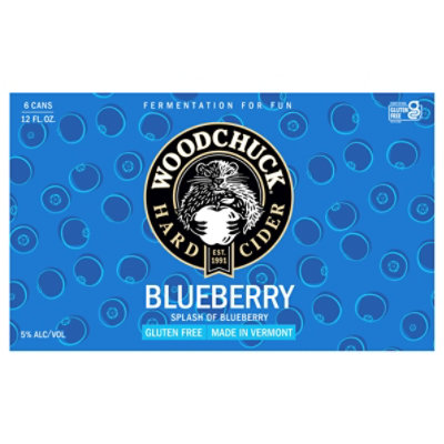 Woodchuck Blueberry Hard Cider - 6-12 Fl. Oz. - Image 3