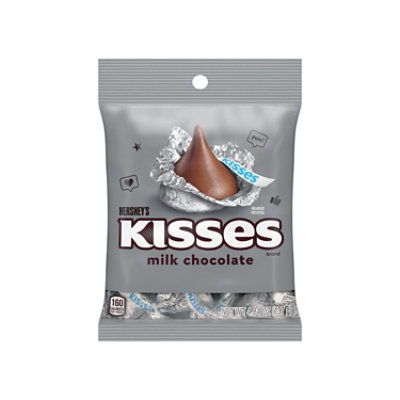 Hersheys Kisses Milk Chocolate Candy Bag - 4.84 Oz - Image 1