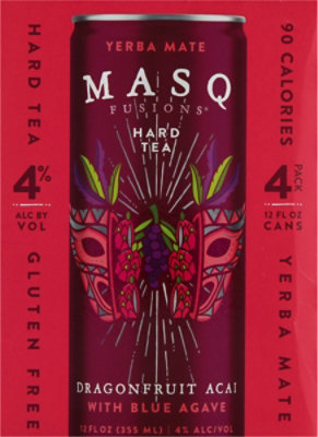 Masq Dragon Fruit Hard Tea - 4-12 FZ - Image 6