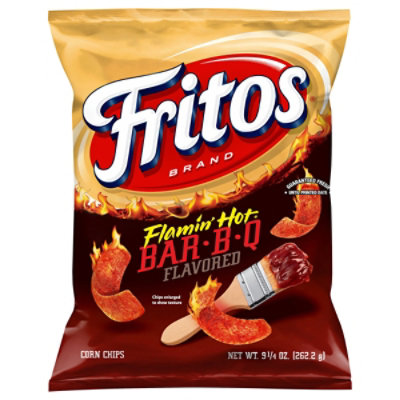 Fritos Flamin Hot Bar B Que 9.25oz - 9.25 OZ - Image 3