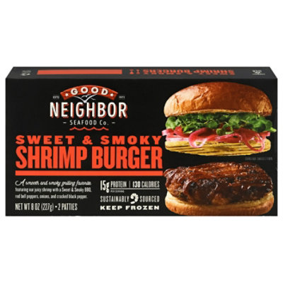 Sweet & Smoky Bb Shrimp Burger - 8 Oz - Image 3