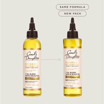 Carol's Daughter Goddess Strength 7 Oil Blend Scalp and Hair Oil with Castor Oil - 4.2 Fl. Oz. - Image 5