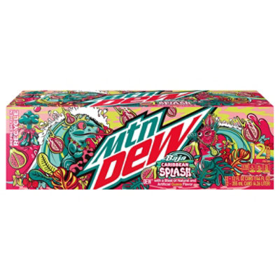 Mtn Dew Baja Caribbean Spash 12-12fz - 12-12 FZ - Image 3