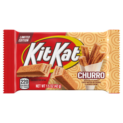 Limited Edition Kit Kat Crisp Wafers In Churro Flavored Creme Standard Bar - EA - Image 1