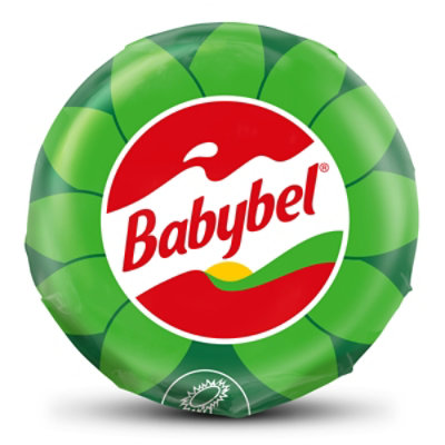 Babybel Plant-Based Vegan Snack Cheese Alternative White Cheddar 6 Count - 4.23 Oz - Image 2