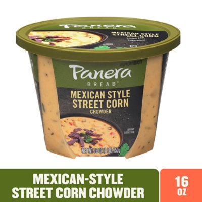 Panera Bread Mexican Style Street Corn Chowder - 16 Oz