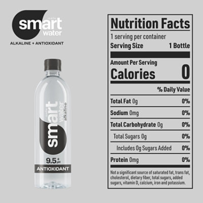 Glaceau Smartwater Alkaline With Antioxidant Bottle - 20 Fl. Oz. - Image 5