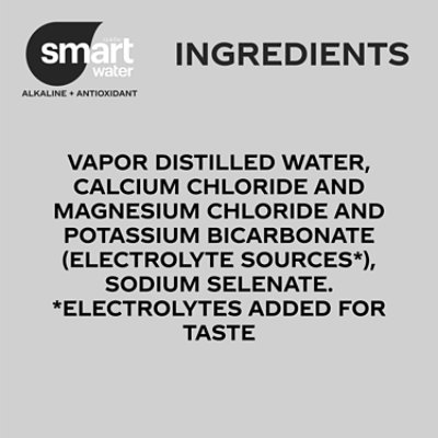 Glaceau Smartwater Alkaline With Antioxidant Bottle - 20 Fl. Oz. - Image 2