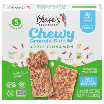 Blakes Seed Based Bars Chewy Apple Cinnamon 5ct - 4.6 OZ - Image 3