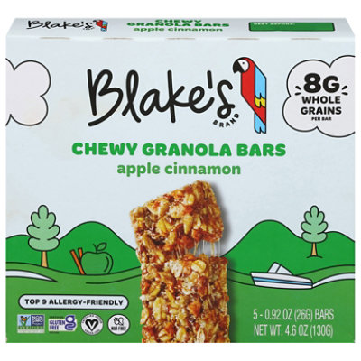 Blakes Seed Based Bars Chewy Apple Cinnamon 5ct - 4.6 OZ - Image 1