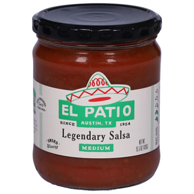 El Patio Red Medium Salsa - 15.5 Oz - Image 3