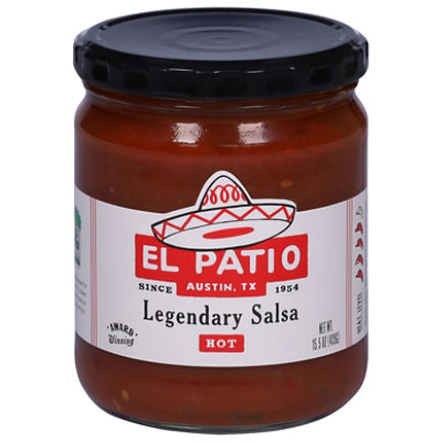 El Patio Red Hot Salsa - 15.5 Oz - Image 3