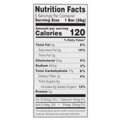 Blakes Seed Based Bars Chewy Birthday Cake 5ct - 4.6 OZ - Image 3