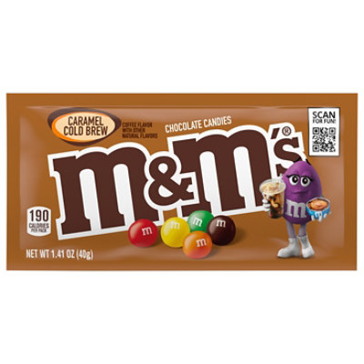 M&M'S White Chocolate Singles Size Candy, 1.41 Oz. Pouch, 24 Ct