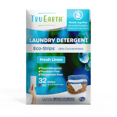 Tru Earth Detergent Laundry Fresh Linen - 32 Count - Image 3