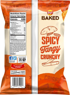 Lays Baked Buffalo Chicken Sandwich Potato Crips - 6.25 Oz - Image 6