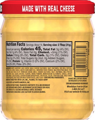 Tostitos Dip Spicy Queso Hot - 15 Oz - Image 4