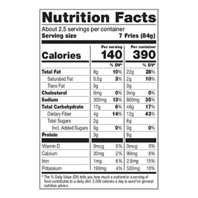 Dr Praeger Californias Veggie Fries - 8 Oz - Image 3