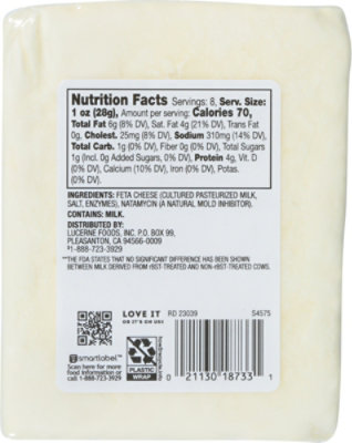 Primo Taglio Chunk Feta Cheese - 8 Oz - Image 6