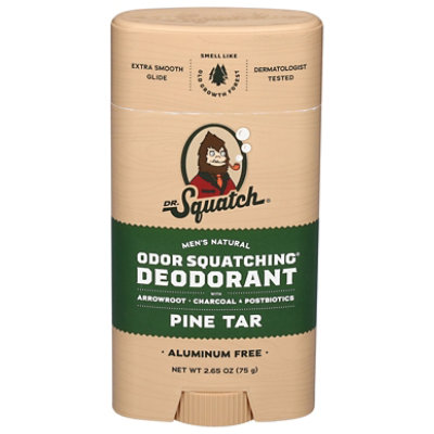 Dr. Squatch® Pine Tar Aluminum Free Deodorant, 1 ct - Fred Meyer