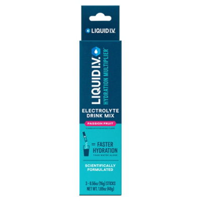 Liquid I.V. Hydration Multiplier Electrolyte Drink Mix Passion