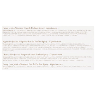Jessica Simpson Signature Coffrett Parfum Spray Set - 4-0.5 Fl. Oz. - Image 3