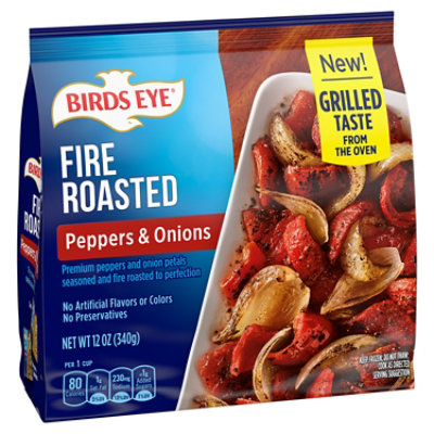 Birds Eye Fire Roasted Peppers & Onions, Frozen Vegetables, 12 Oz - 12 OZ - Image 2