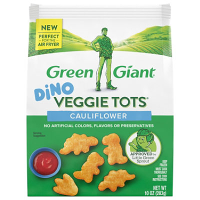 Green Giant Dino Veggie Tots Cauliflower - 10 Oz - Image 3