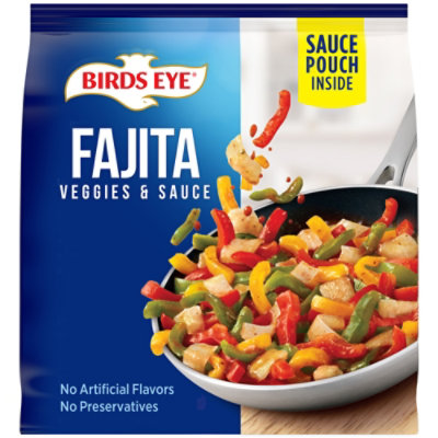 Birds Eye Fajita Veggies & Sauce, Frozen, 15 Oz - 15 OZ - Image 1