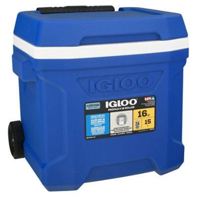 Igloo 16 Quart Roller Cooler - Each - Image 1