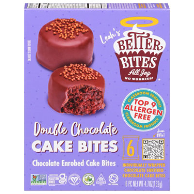 Better Bites Cake Bites Double Chocolate - 4.7 OZ - Image 3