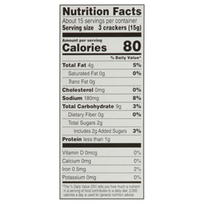 Signature SELECT Crackers Entertaining Rosemary - 8 Oz - Image 3